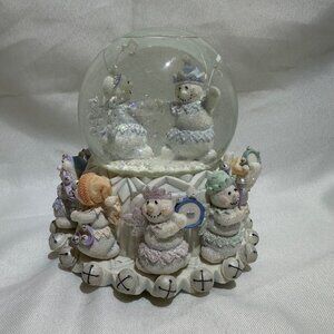 San Francisco Music Box Company Snow Magic Jingle Bell Rock Snow Globe